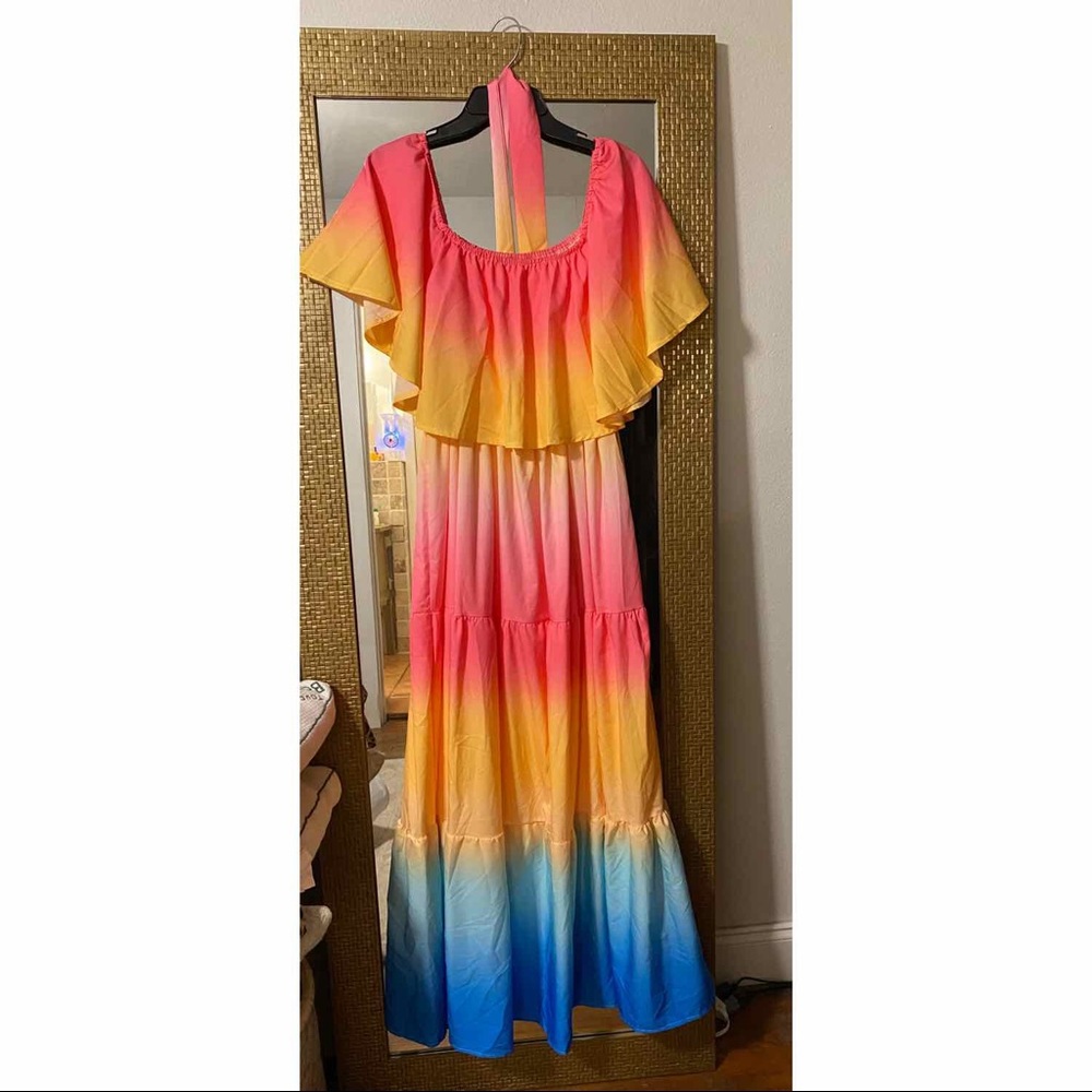 Rainbow dress